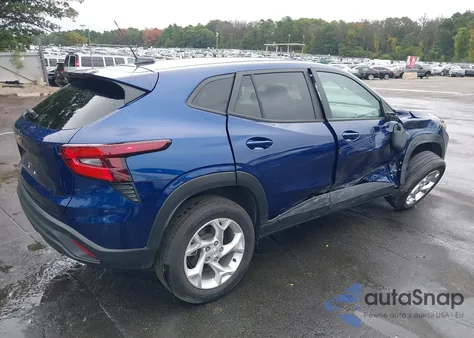 2024 Chevrolet Trax Fwd Sp из США, поврежденный, VIN KL77LFE22RC152857